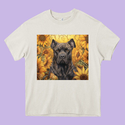 Cane Corso Heavy Core Tee Designed By Unal Design