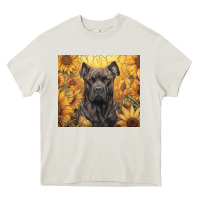 Cream cane corso Heavy Core Tee - Unal Design
