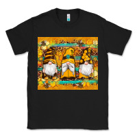 Western Bee Gnomes  Honeycomb  Leopard Turquoise Wooden Serape Classic Tee | Teevron