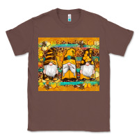 Chestnut western bee gnomes  honeycomb  leopard turquoise wooden serape Classic Tee - Artiststas