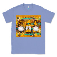 Colony Blue western bee gnomes  honeycomb  leopard turquoise wooden serape Classic Tee - Artiststas