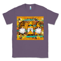 Lavender western bee gnomes  honeycomb  leopard turquoise wooden serape Classic Tee - Artiststas