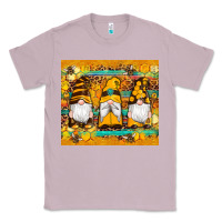 Lilac western bee gnomes  honeycomb  leopard turquoise wooden serape Classic Tee - Artiststas