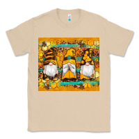 Mushroom western bee gnomes  honeycomb  leopard turquoise wooden serape Classic Tee - Artiststas