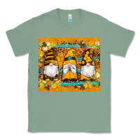 Sage western bee gnomes  honeycomb  leopard turquoise wooden serape Classic Tee - Artiststas