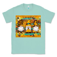 Seafoam western bee gnomes  honeycomb  leopard turquoise wooden serape Classic Tee - Artiststas