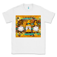 White western bee gnomes  honeycomb  leopard turquoise wooden serape Classic Tee - Artiststas