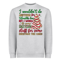 Heather Grey sketchy stuff for some christmas tree cakes Heavyweight Sweatshirt - JahusDesignShop