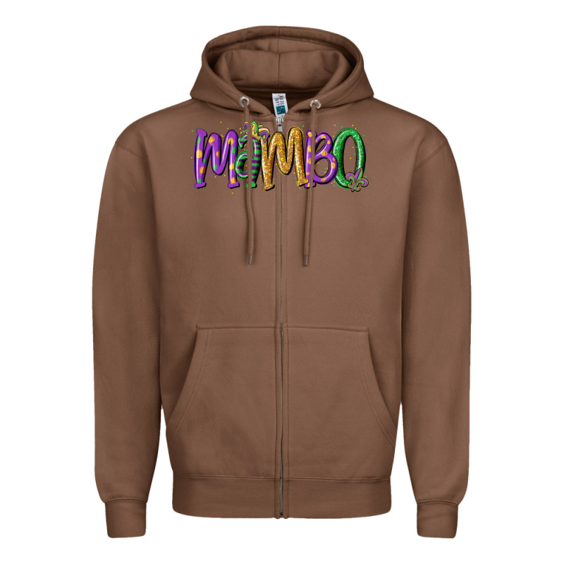 Mardi Gras Mambo Zipper Hoodie by MaliasSmallBusiness | Teevron