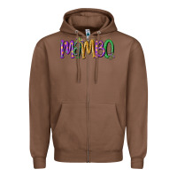 Chestnut mardi gras mambo Zipper Hoodie - MaliasSmallBusiness