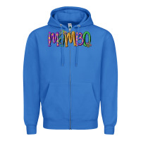 True Royal mardi gras mambo Zipper Hoodie - MaliasSmallBusiness