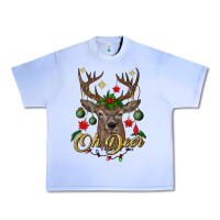 Grape Ice oh deer Christmas Urban Heavy Tee - BundleAndBundleShop