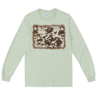Matcha cowhide background Long Sleeve Tee - AdoDesignShop
