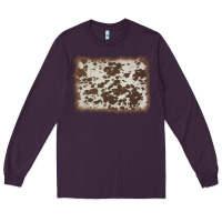Plum cowhide background Long Sleeve Tee - AdoDesignShop