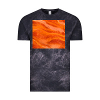 Cloud Black orange glitter Vintage Tee - JahusDesignShop
