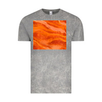 Cloud Rock orange glitter Vintage Tee - JahusDesignShop