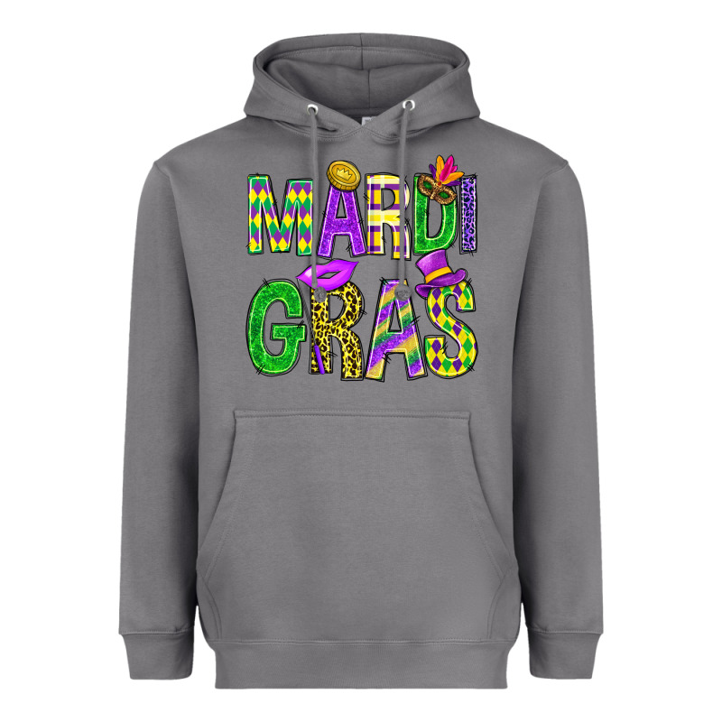 Mardi Gras Carnaval Masks Tumbler Heavyweight Hoodie by BundleAndBundleShop | Teevron
