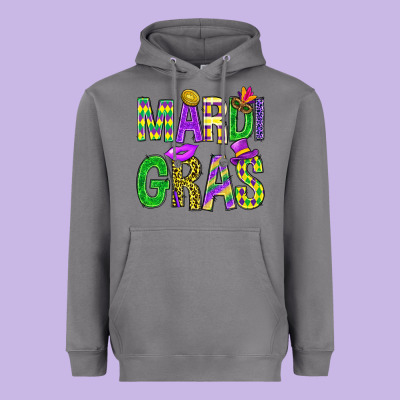 Mardi Gras Carnaval Masks Tumbler Heavyweight Hoodie Designed By Bundleandbundleshop