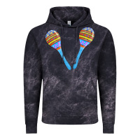 Cloud Black blue maracas Vintage Hoodie - FaDigitalArtStudio