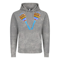 Cloud Rock blue maracas Vintage Hoodie - FaDigitalArtStudio