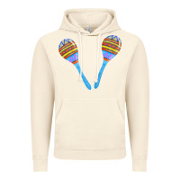 Vintage Artic blue maracas Vintage Hoodie - FaDigitalArtStudio