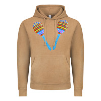 Vintage Camel blue maracas Vintage Hoodie - FaDigitalArtStudio