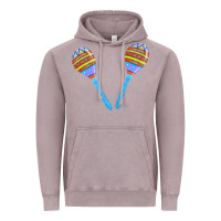 Vintage Zinc blue maracas Vintage Hoodie - FaDigitalArtStudio
