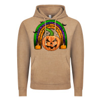 Vintage Coffee halloween rainbow Vintage Hoodie - JahusDesignShop