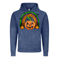 Vintage Denim halloween rainbow Vintage Hoodie - JahusDesignShop