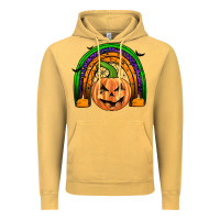 Vintage Mustard halloween rainbow Vintage Hoodie - JahusDesignShop