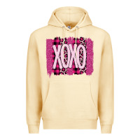 Pina Colada Love Xoxo Brushstrokes Valentines Premium Hoodie - Bettercallsaul