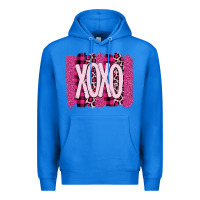 True Royal Love Xoxo Brushstrokes Valentines Premium Hoodie - Bettercallsaul