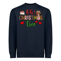 Navy oh christmas tree Heavyweight Sweatshirt - JahusDesignShop