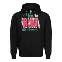 Black you rn good hands registered nurse Zipper Hoodie - MaliasSmallBusiness