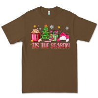 Cacao 'tis the season pink christmas Premium Tee - Zillion Design Studio