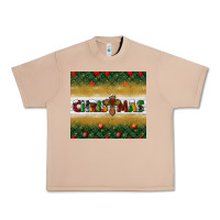 Burro Christmas with cross Urban Heavy Tee - BundleAndBundleShop