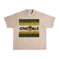 French Oak Christmas with cross Urban Heavy Tee - BundleAndBundleShop
