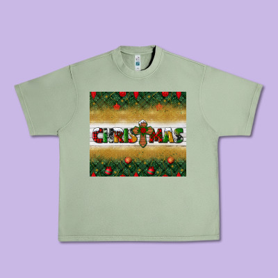 Christmas With Cross Urban Heavy Tee Designed By Bundleandbundleshop