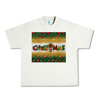 Pistachio Christmas with cross Urban Heavy Tee - BundleAndBundleShop