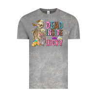Cloud Rock easter dead inside but lucky  with skeleton Vintage Tee - AdoDesignShop
