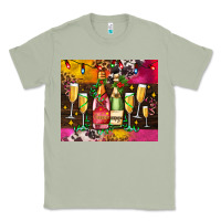 Matcha Christmas champagne bottles and Classic Tee - AdoDesignShop