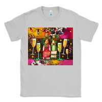 Moon Dust Christmas champagne bottles and Classic Tee - AdoDesignShop