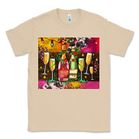 Mushroom Christmas champagne bottles and Classic Tee - AdoDesignShop