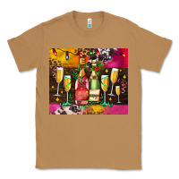 Toasted Coconut Christmas champagne bottles and Classic Tee - AdoDesignShop