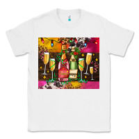 White Christmas champagne bottles and Classic Tee - AdoDesignShop