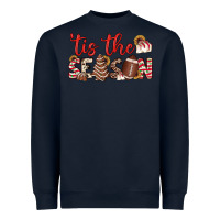 Navy tis the season american football little debbie tree cakes Heavyweight Sweatshirt - JahusDesignShop