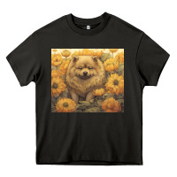 Asphalt chow chow Heavy Core Tee - Unal Design