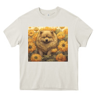 Cream chow chow Heavy Core Tee - Unal Design