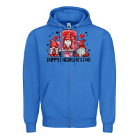 True Royal happy valentine's day Zipper Hoodie - MaliasSmallBusiness