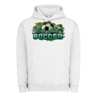 Pigment Lunar Rock Wild about Soccer Urban Hoodie - HowdyJamesFarm